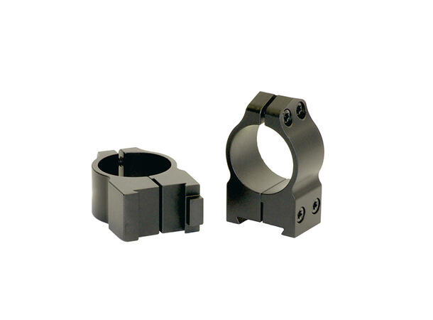 Warne Maxima CZ Fast 19mm 1" Sort/Matte Warne Fast Ringmontasje for CZ 19mm 